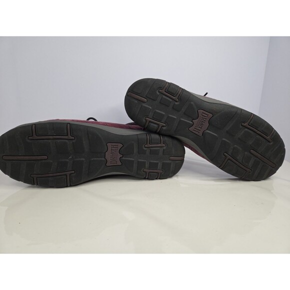 Duluth Trading Co Women Boot 8.5 Purple Suede Steel Creek Ankle Hiking Outdoorsy - Picture 10 of 11